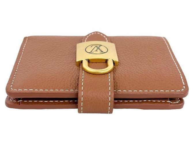 Louis Vuitton Compact Bi-fold Ledergeldbörse Braun - Ansicht 3
