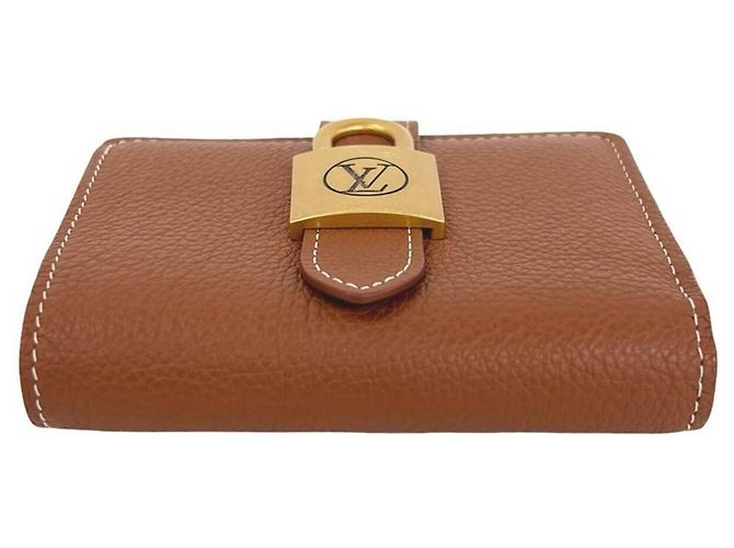 Louis Vuitton Compact Bi-fold Ledergeldbörse Braun - Ansicht 6