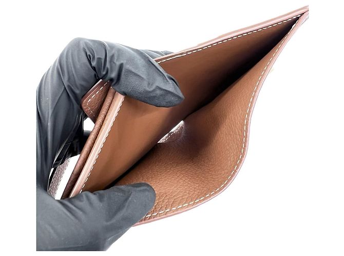 Louis Vuitton Compact Bi-fold Ledergeldbörse Braun - Ansicht 8