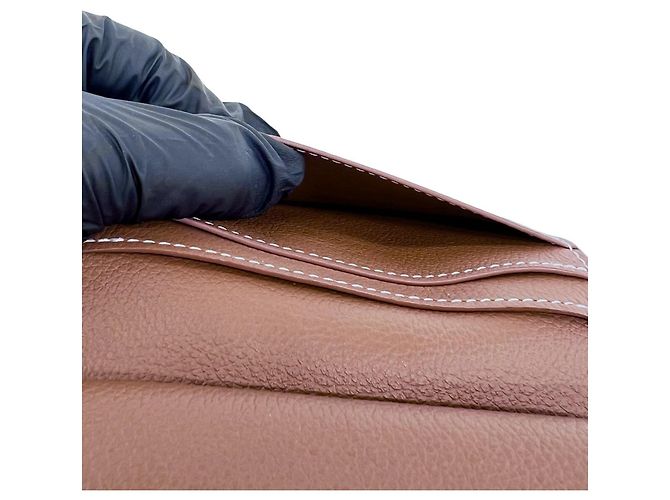 Louis Vuitton Compact Bi-fold Ledergeldbörse Braun - Ansicht 9