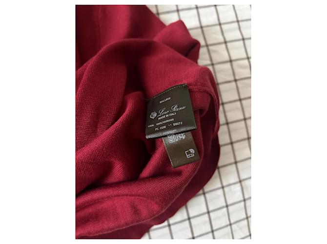 Loro Piana Roter Wollpullover - Ansicht 5