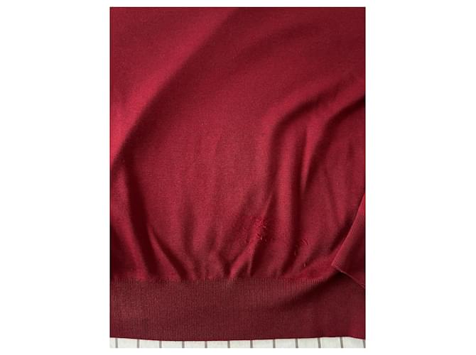 Loro Piana Roter Wollpullover - Ansicht 6