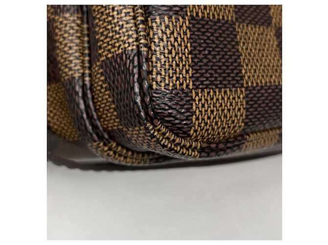 Borsa a Spalla Louis Vuitton Naviglio Marrone - vista 3