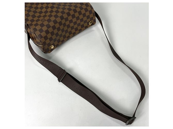 Borsa a Spalla Louis Vuitton Naviglio Marrone - vista 5