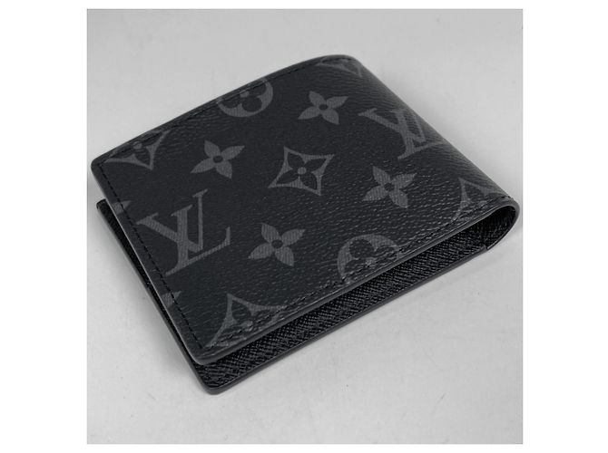 Louis Vuitton Portefeuille Slender Bi-fold Wallet Black - view 2