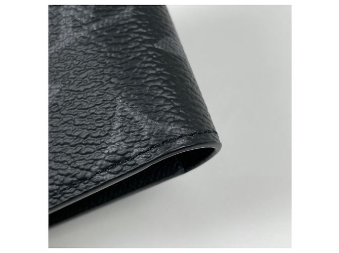 Louis Vuitton Portefeuille Slender Bi-fold Wallet Black - view 3
