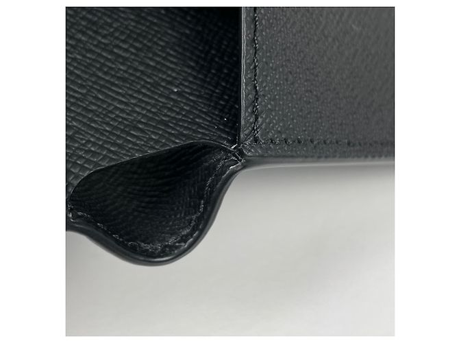 Louis Vuitton Portefeuille Slender Bi-fold Wallet Black - view 4