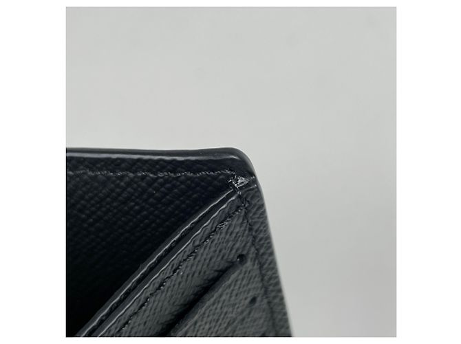 Louis Vuitton Portefeuille Slender Bi-fold Wallet Black - view 5
