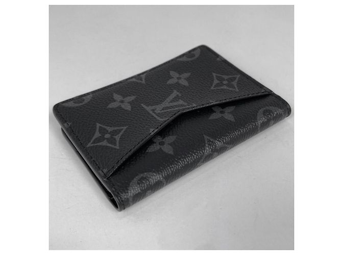 Organizer Tarjetero Monogram Eclipse Louis Vuitton Negro - vista 2