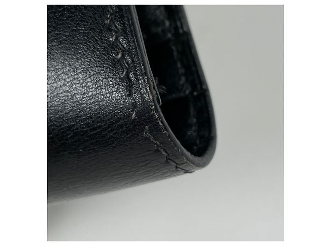 Hermès Hermes Bearn Long Wallet Schwarz - Ansicht 3