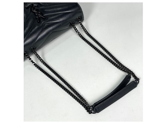 Saint Laurent Bolsa de ombro Lulu em couro pequena - vista 5