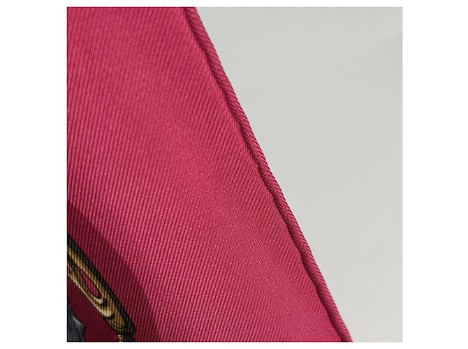 Hermès Sciarpa Hermes Carre 90 Dies et Hore Rosa Multicolore - vista 3
