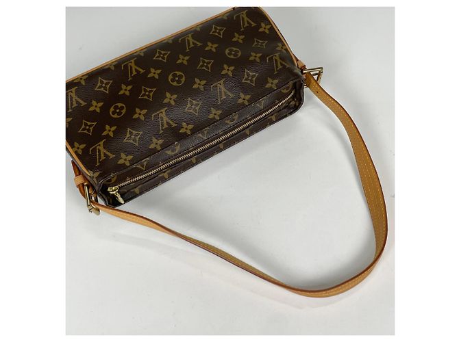 Borsa a Spalla Louis Vuitton Viva Cite MM Marrone - vista 7