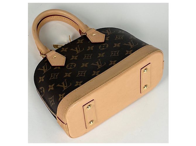Borsa Louis Vuitton Alma BB Marrone - vista 2