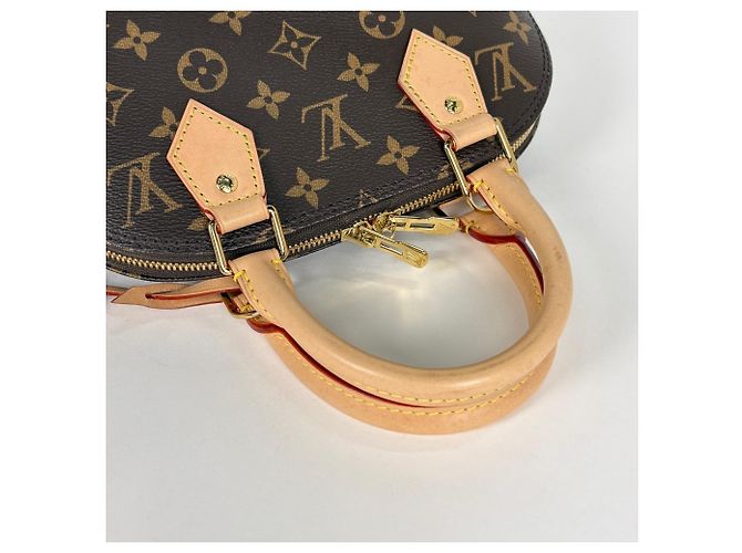 Borsa Louis Vuitton Alma BB Marrone - vista 6