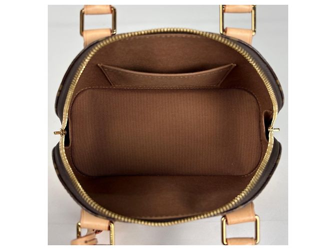 Borsa Louis Vuitton Alma BB Marrone - vista 7