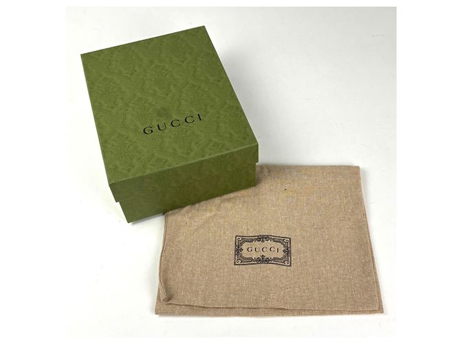 Borsa a tracolla Gucci Horsebit 1955 motivo GG Marrone - vista 7