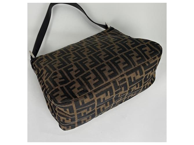 Borsa a tracolla Fendi Zucca Pattern Marrone - vista 2