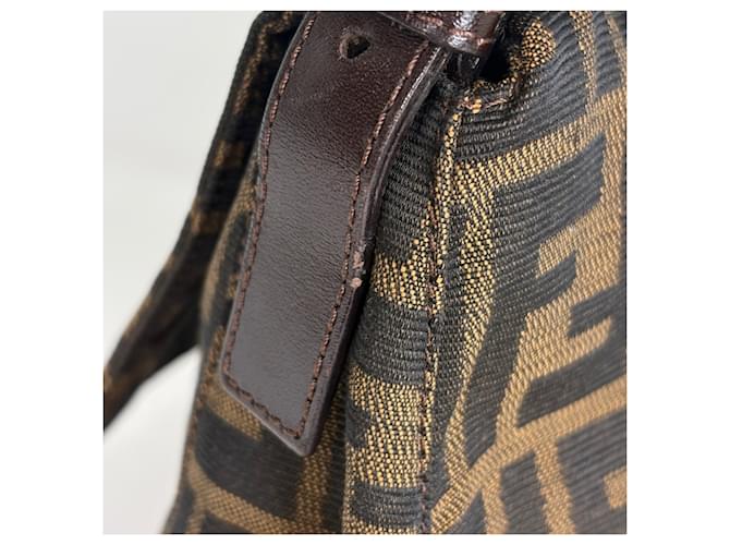 Borsa a tracolla Fendi Zucca Pattern Marrone - vista 5
