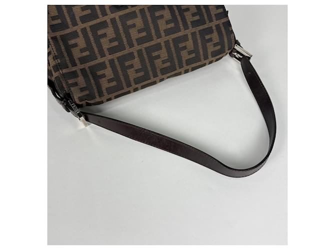 Borsa a tracolla Fendi Zucca Pattern Marrone - vista 6