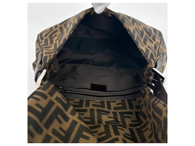Borsa a tracolla Fendi Zucca Pattern Marrone - vista 7