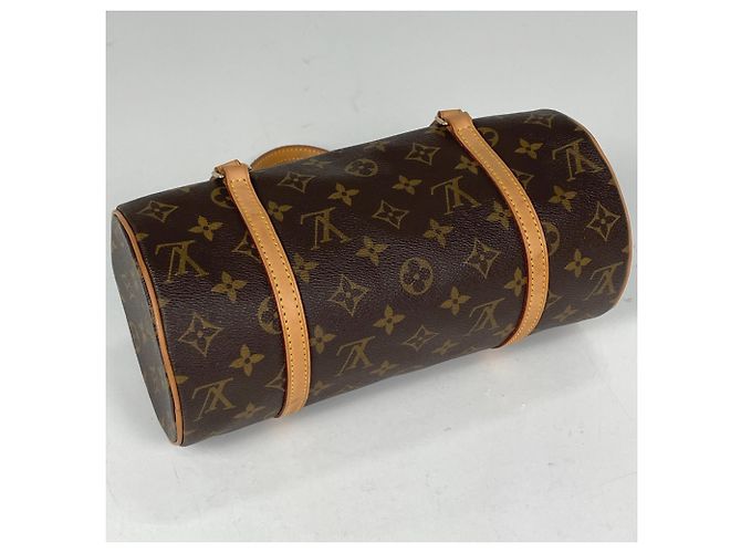 Borsa Louis Vuitton Papillon 26 Marrone - vista 2
