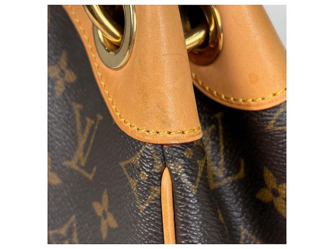 Borsa a Spalla Louis Vuitton Galliera PM Marrone - vista 4