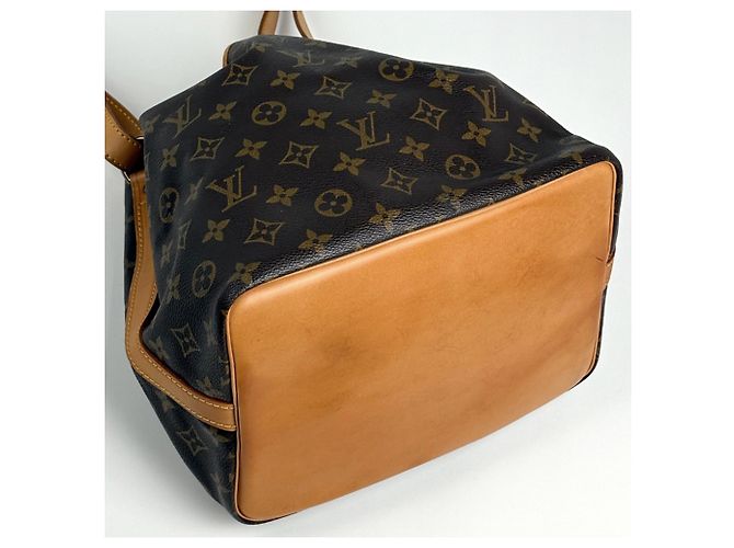 Noe Borsa a Spalla Louis Vuitton Petit Noé Marrone - vista 2