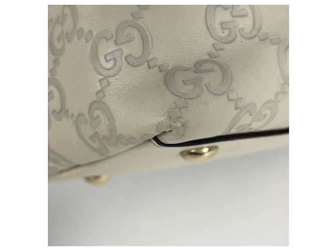 Gucci Guccissima Tote Bag White - view 3