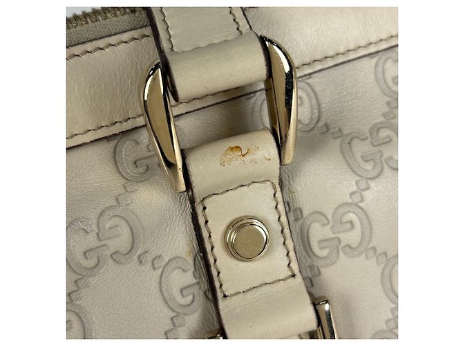 Gucci Guccissima Tote Bag White - view 4