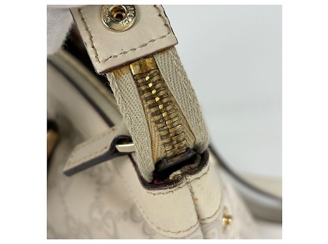 Gucci Guccissima Tote Bag White - view 6