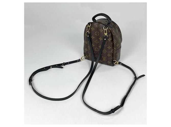 Palm Springs Borsa a Spalla Louis Vuitton Monogram Marrone - vista 2