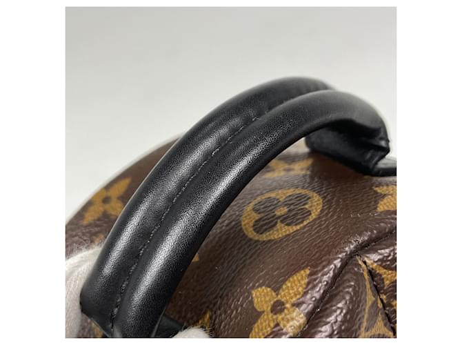 Palm Springs Borsa a Spalla Louis Vuitton Monogram Marrone - vista 7