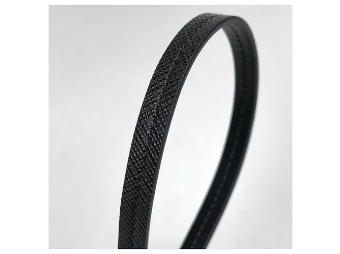 Mini borsa a tracolla Prada in pelle Saffiano nera Nero - vista 4
