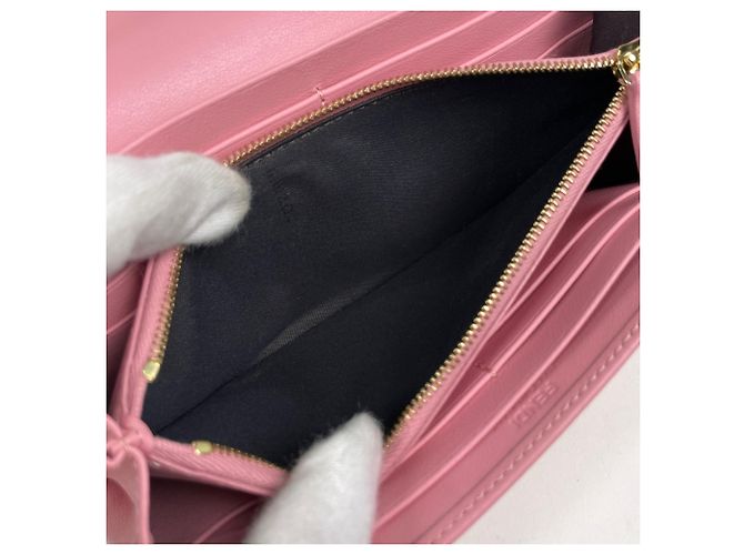 Fendi Long Continental Wallet Braun Pink Weiß - Ansicht 6