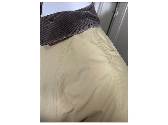 Trench Burberry Beige in Cotone - vista 11
