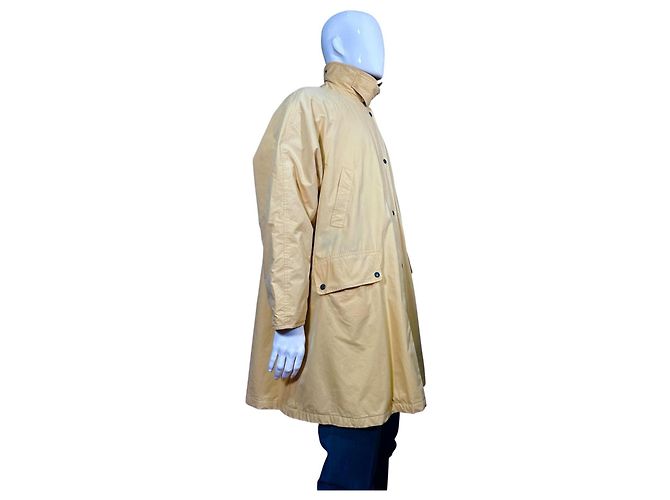 Trench Burberry Beige in Cotone - vista 2