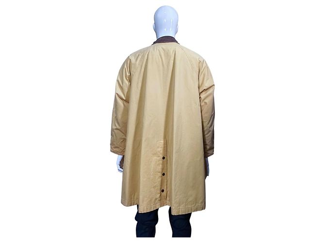 Trench Burberry Beige in Cotone - vista 5