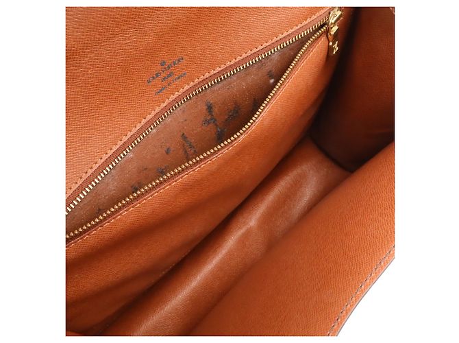 Borsa Louis Vuitton Monogram Monceau 28 Marrone Monogramma - vista 9