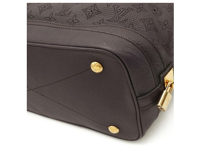 Borsa Tote Louis Vuitton Stella PM Monogram Mahina Porpora - vista 4