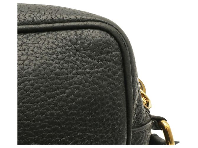 Borsa a tracolla Pochette Prada Vitello Daino Nero - vista 5