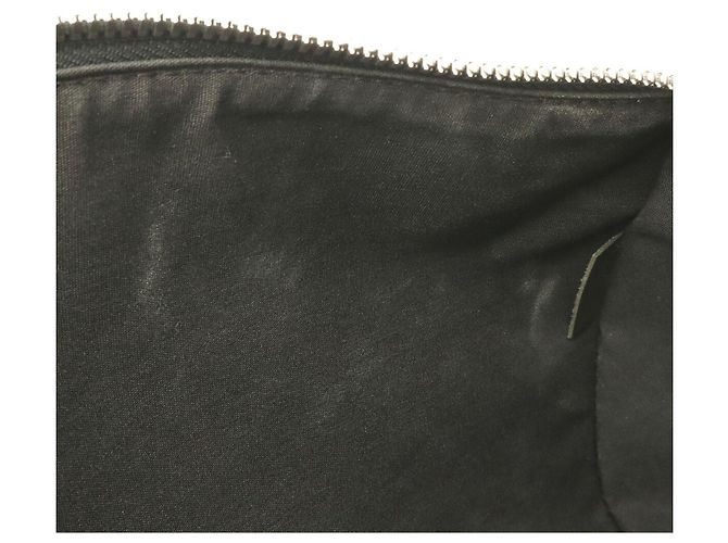 Louis Vuitton Epi Keepall 45 Boston Bag Nero Bianco - vista 9