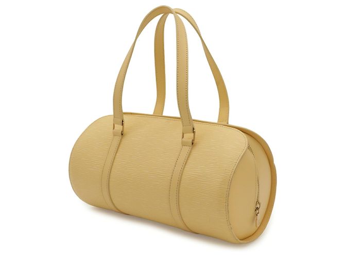 Borsa Louis Vuitton Epi Soufflot Bianco Crudo - vista 3