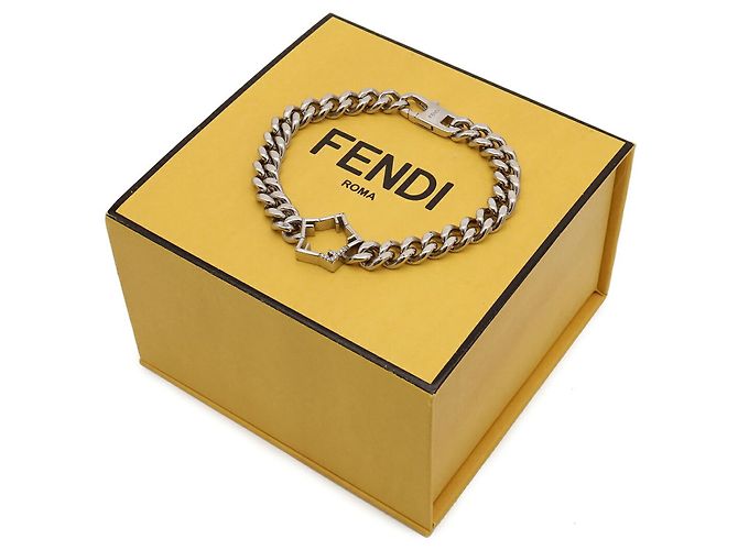 Bracciale Fendi Silver Charm Argento - vista 7