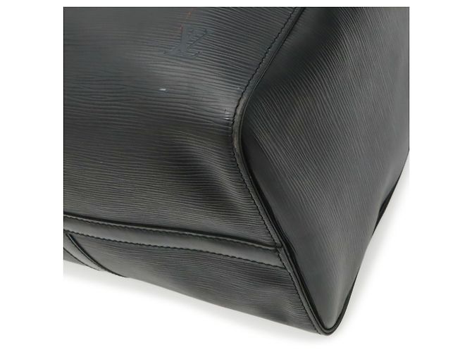 Borsa Boston Louis Vuitton Epi Leather Keepall 45 Nero - vista 4