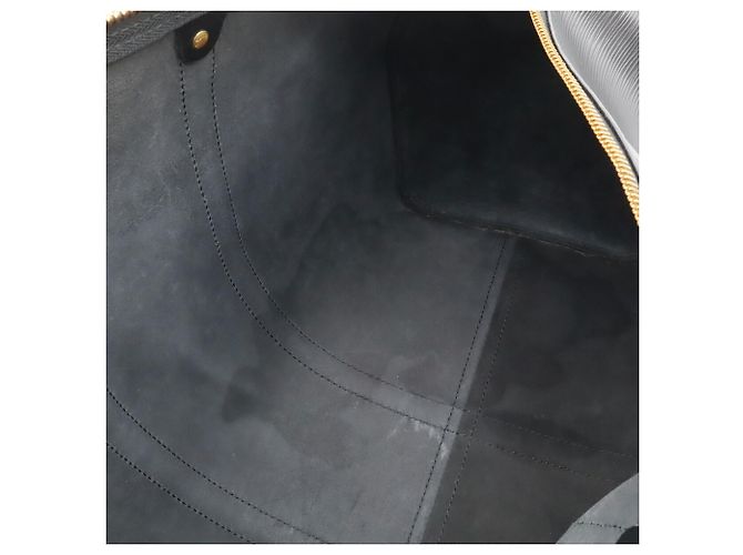 Borsa Boston Louis Vuitton Epi Leather Keepall 45 Nero - vista 7