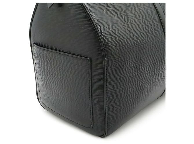 Borsa Boston Louis Vuitton Epi Leather Keepall 45 Nero - vista 8
