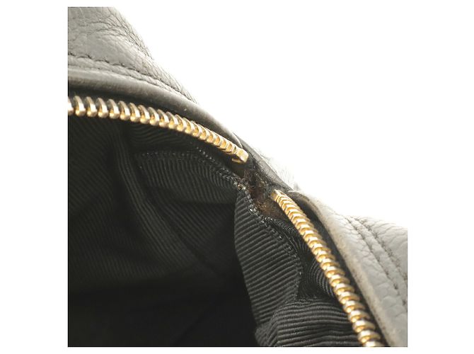 Chanel Triple Coco Mark Tote Bag Schwarz - Ansicht 8