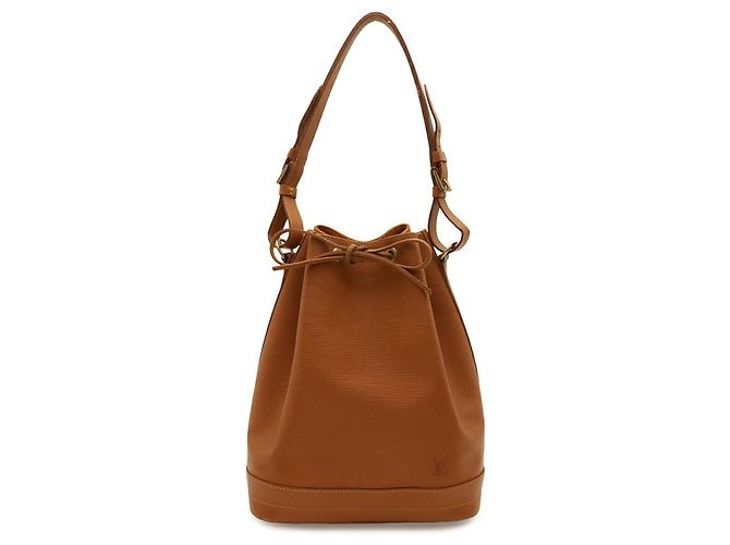 Borsa a Spalla Louis Vuitton Epi Noe D'oro Cammello - vista 2