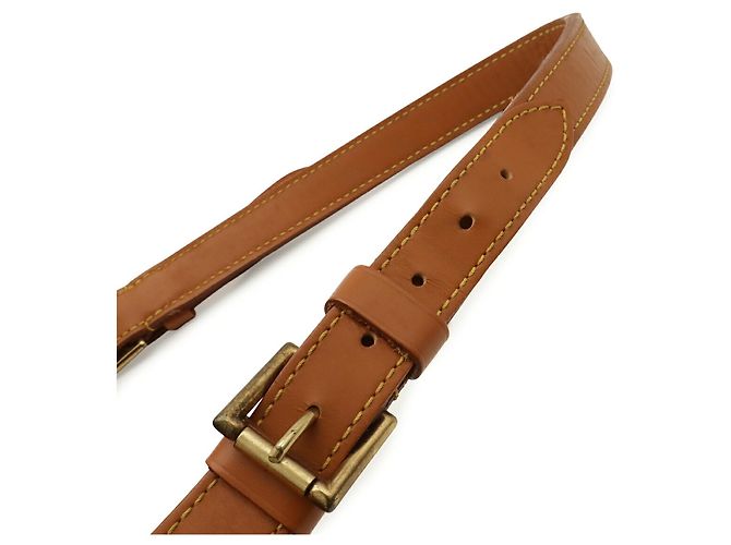 Borsa a Spalla Louis Vuitton Epi Noe D'oro Cammello - vista 6